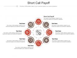 Short call payoff ppt powerpoint presentation professional slide cpb
