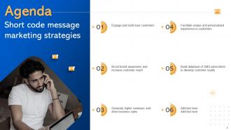 Short Code Message Marketing Strategies Powerpoint Presentation Slides MKT CD V Colorful Professional