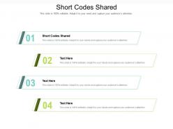 Short codes shared ppt powerpoint presentation summary shapes cpb