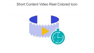 Short Content Video Reel Colored Icon In Powerpoint Pptx Png And Editable Eps Format