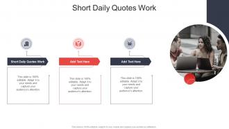Short Daily Quotes Work In Powerpoint And Google Slides Cpb