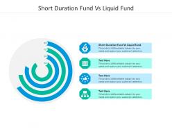Short duration fund vs liquid fund ppt powerpoint presentation layouts good cpb