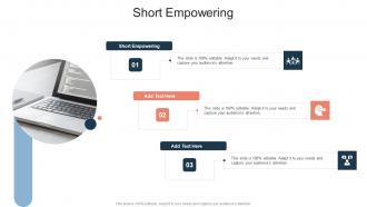 Short Empowering In Powerpoint And Google Slides Cpb