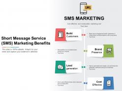 Short message service sms marketing benefits