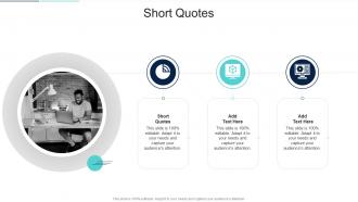 Short Quotes In Powerpoint And Google Slides Cpb