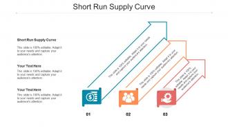 Short run supply curve ppt powerpoint presentation infographic template templates cpb