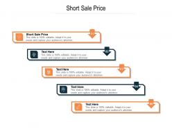 Short sale price ppt powerpoint presentation show graphics download cpb