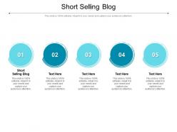 Short selling blog ppt powerpoint presentation infographics templates cpb