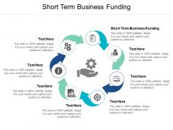 Short term business funding ppt powerpoint presentation outline clipart images cpb