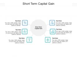 Short term capital gain ppt powerpoint presentation ideas background designs cpb
