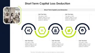 Short Term Capital Loss Deduction In Powerpoint And Google Slides Cpb