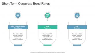 Short Term Corporate Bond Rates In Powerpoint And Google Slides Cpb
