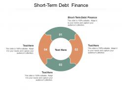 Short term debt finance ppt powerpoint presentation model tips cpb
