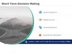Short Term Decision Making Buy Decisions Ppt Powerpoint Presentation Ideas Grid