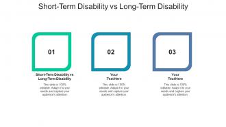 Short term disability vs long term disability ppt powerpoint presentation layouts brochure cpb
