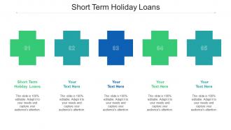 Short Term Holiday Loans Ppt Powerpoint Presentation Show Outline Cpb
