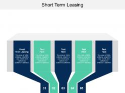 Short term leasing ppt powerpoint presentation layouts tips cpb
