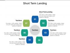 Short term lending ppt powerpoint presentation gallery templates cpb