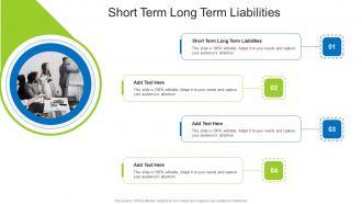 Short Term Long Term Liabilities In Powerpoint And Google Slides Cpb