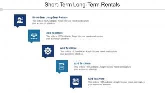 Short Term Long Term Rentals Ppt Powerpoint Presentation Inspiration Templates Cpb