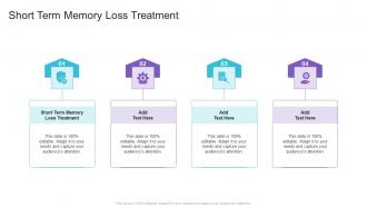Short Term Memory Loss Treatment In Powerpoint And Google Slides Cpb