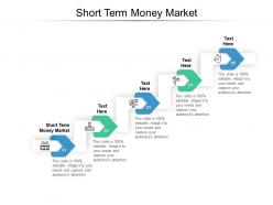 Short term money market ppt powerpoint presentation portfolio format ideas cpb