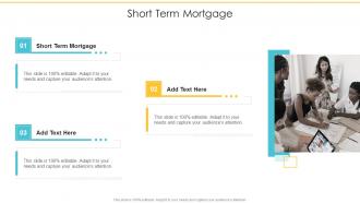 Short Term Mortgage In Powerpoint And Google Slides Cpb
