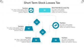 Short term stock losses tax ppt powerpoint presentation pictures images cpb