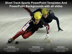 Short track sports templates backgrounds with all slides ppt powerpoint