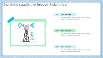 Shortlisting Suppliers Powerpoint Ppt Template Bundles
