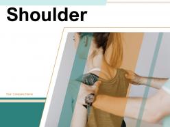 Shoulder Business Companion Stretching Therapist Providing Customer