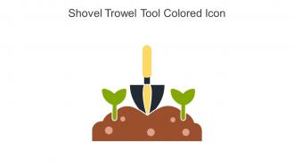 Shovel Trowel Tool Colored Icon In Powerpoint Pptx Png And Editable Eps Format