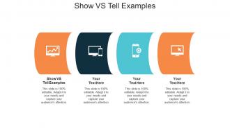 Show vs tell examples ppt powerpoint presentation file demonstration cpb