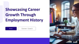Showcasing Career Growth Through Employment History PPT Guidelines AT