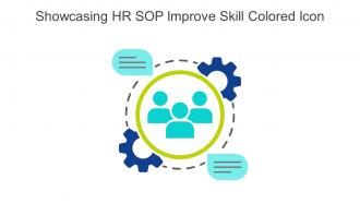 Showcasing HR SOP Improve Skill Colored Icon In Powerpoint Pptx Png And Editable Eps Format