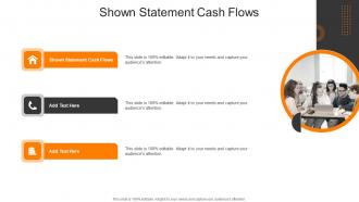 Shown Statement Cash Flows In Powerpoint And Google Slides Cpb