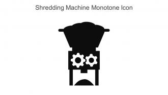 Shredding Machine Monotone Icon In Powerpoint Pptx Png And Editable Eps Format