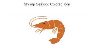 Shrimp Seafood Colored Icon In Powerpoint Pptx Png And Editable Eps Format