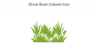 Shrub Bush Colored Icon In Powerpoint Pptx Png And Editable Eps Format