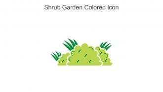Shrub Garden Colored Icon In Powerpoint Pptx Png And Editable Eps Format