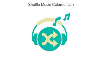 Shuffle Music Colored Icon In Powerpoint Pptx Png And Editable Eps Format