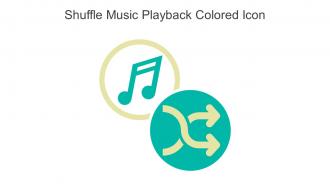 Shuffle Music Playback Colored Icon In Powerpoint Pptx Png And Editable Eps Format
