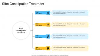 Sibo Constipation Treatment In Powerpoint And Google Slides Cpb