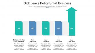 Sick leave policy small business ppt powerpoint presentation inspiration layout cpb