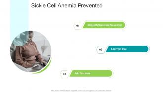 Sickle Cell Anemia Prevented In Powerpoint And Google Slides Cpb