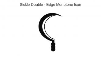 Sickle Double Edge Monotone Icon In Powerpoint Pptx Png And Editable Eps Format