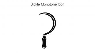 Sickle Monotone Icon In Powerpoint Pptx Png And Editable Eps Format