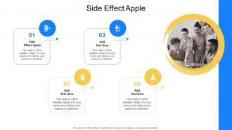 Side Effect Apple In Powerpoint And Google Slides Cpb
