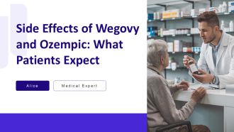 Side Effects Of Wegovy And Ozempic What Patients Expect PPT Outline AT
