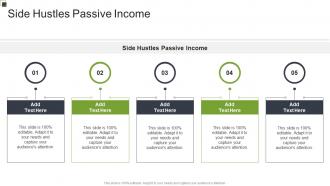 Side Hustles Passive Income In Powerpoint And Google Slides Cpb